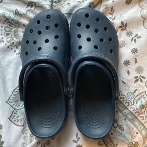 Mens Crocs Navy Blue